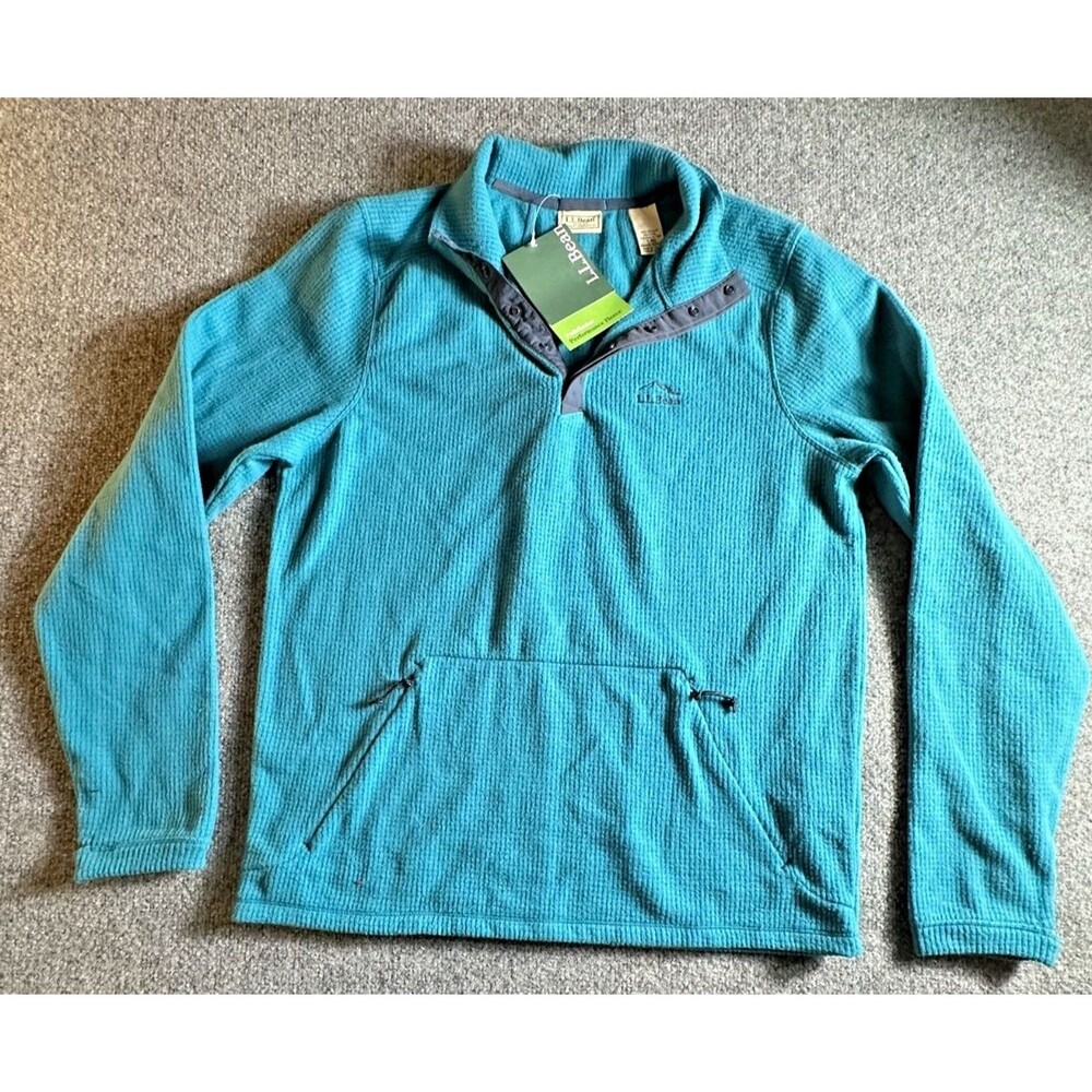 Men's LL Bean Pathfinder Performance Fleece Pullover - Size Small